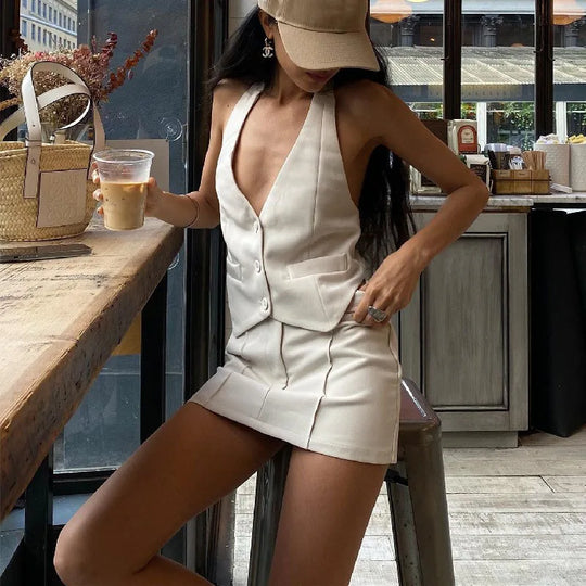 Lucyever Skirt set