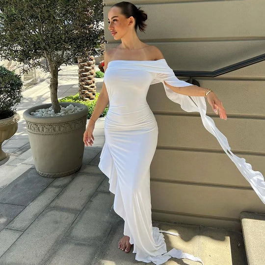 René Maxi Dress Fit