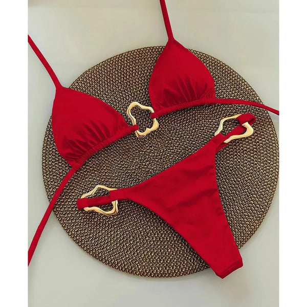 Solid Bikini Bottom Cobalt